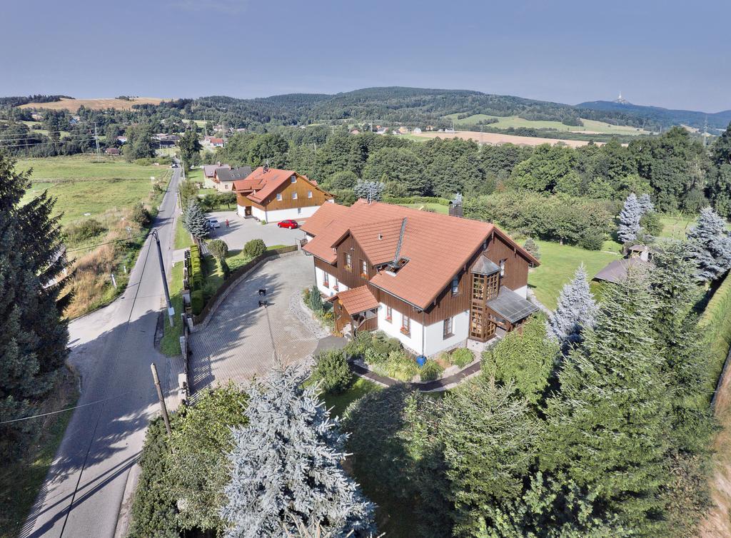 Pension Jitka Šimonovice Exteriör bild